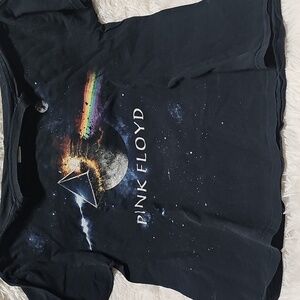 Pink Floyd Dark Side Of The Moon Graphic Band T-Shirt  Retro Unisex
